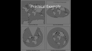 Map Projections  A Video Lecture