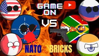 The Ultimate Showdown: NATO vs Bricks#countryballs #nutshell #ww3 #countryballanimation