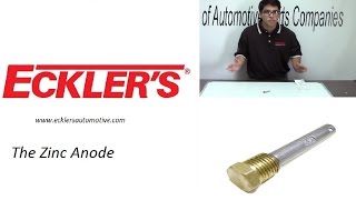 The Zinc Anode, Stop Corrosion On Your Cooling System! Fits Any Car 1953-2015