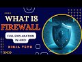 What is Firewall in Computer Network in Hindi | Ninja Tech |