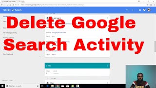How to delete search, browsing history & my all activity from google account permanently BDNL RAKIB