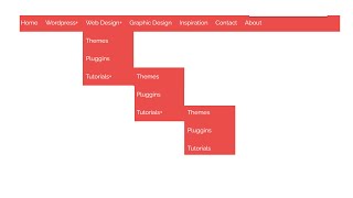 How to Create Drop Down Menu Using HTML& CSS in Bangla