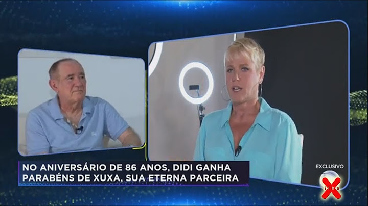 A Noite é Nossa - "Você é o cara sem querer ser o cara!", diz Xuxa sobre Renato Aragão