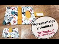 Porta pañales y toallitas - tutorial paso a paso muy facil - patrones para descargar