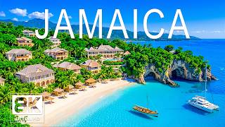 Jamaica 🇯🇲 8K Drone Footage | Discover Vibrant Beaches & Caribbean Paradise