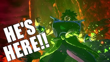 DBS Broly is Here!!! Reviewing his special moves, supers, combos, and Dramatic Finish!!