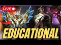 Educational Support Tryhard Climb - Challenger end of Season15? (Day 1) - AMA in Queue