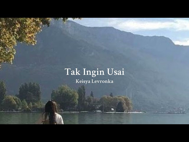 Tak Ingin Usai - Keisya Levronka (slowed+reverb) class=