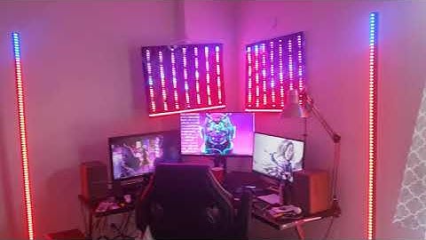 Cool 7 band spectrum analyser home made