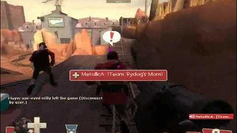 TF2 Wall Exploit. :) *Bad quality*