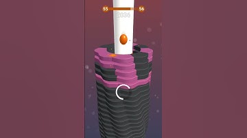 Stack Ball Level 55 Gameplay – Fast & Satisfying Ball Crushing Action!