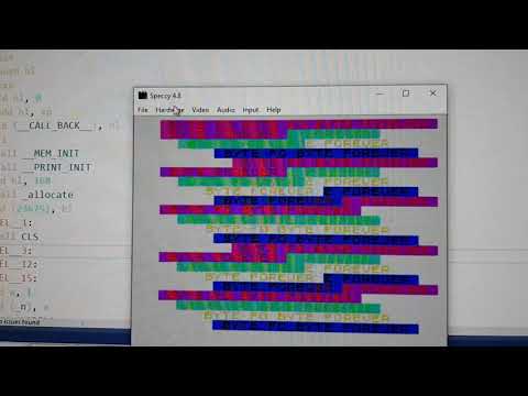 zx spectrum basic in visual studio