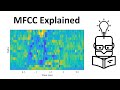 Mel frequency cepstral coefficients mfcc explained