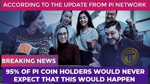 PI NETWORK NEW UPDATE: 🚨95% OF PI NETWORK COIN HOLDERS WOULD NEVER EXPECT THAT THIS WOULD HAPPEN#pi