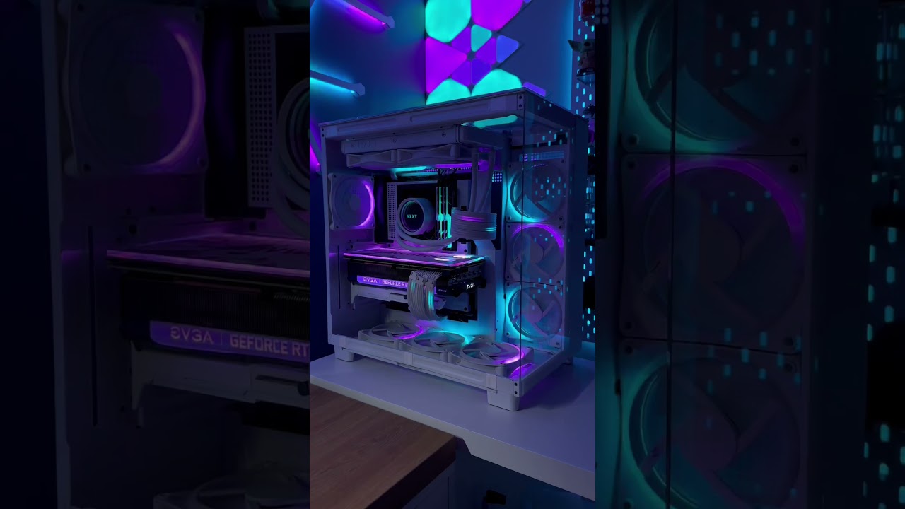 Relaxing RGB vibes in the NZXT H9 Elite. 