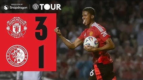Chido Double & Heaven Header | Man Utd v Hong Kong, China