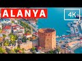 Amazing views of Alanya |  Alanya turkey  4K   by Drone