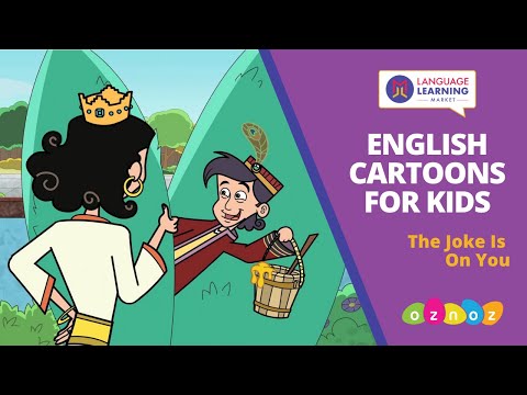 English Cartoons for Kids | The Joke Is On You | English for Kids | Language Learning Market