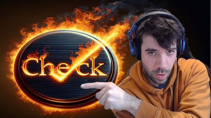 The POWER of the CHECK BUTTON