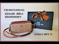 Unboxing Coach Kira Crossbody & Clutch / What's Inside the Bag / How to Wear