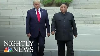 Trump Becomes First Sitting American President To Set Foot In North Korea | NBC Nightly News