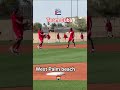 Team Cuba 🇨🇺entrenando en su primer dia de practica en West palm beach 🏟🥎⚾️