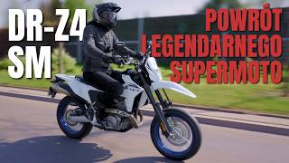Suzuki DR-Z4 SM - nowa znaczy lepsza! Król miejskich supermoto powraca! Test, recenzja, wady, zalety
