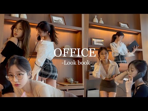 Korean Girl Office Look Book 👠👗