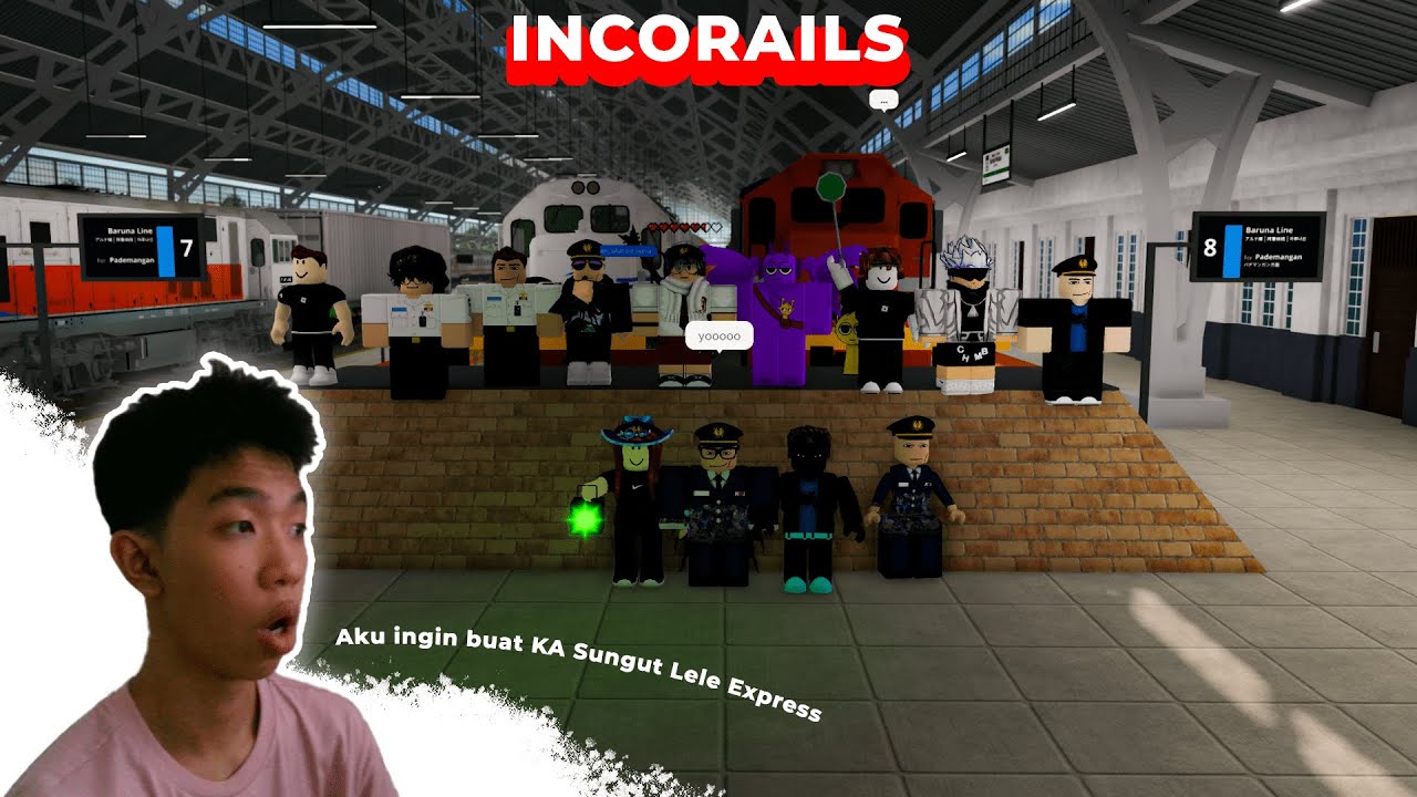 [🔴LIVE] Aku mau buat KA Sungut Lele Express FOR REALLL!!!! - Roblox ...