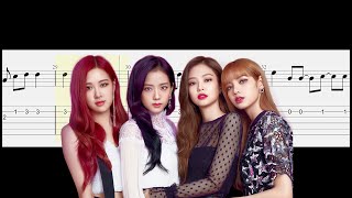 Download lagu BLACKPINK - ‘Pink Venom’ - Guitar Tabs Tutorial With Sheets