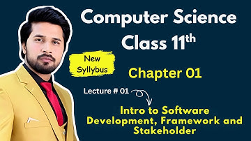 Introduction to Software Development, Framework and Stakeholder | Computer Science | New Book 2025