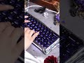 MeetyourGravity#shorts #keyboard  #gamingsetup #lelelab#keycaps #typing  #desksetup#gravitystars
