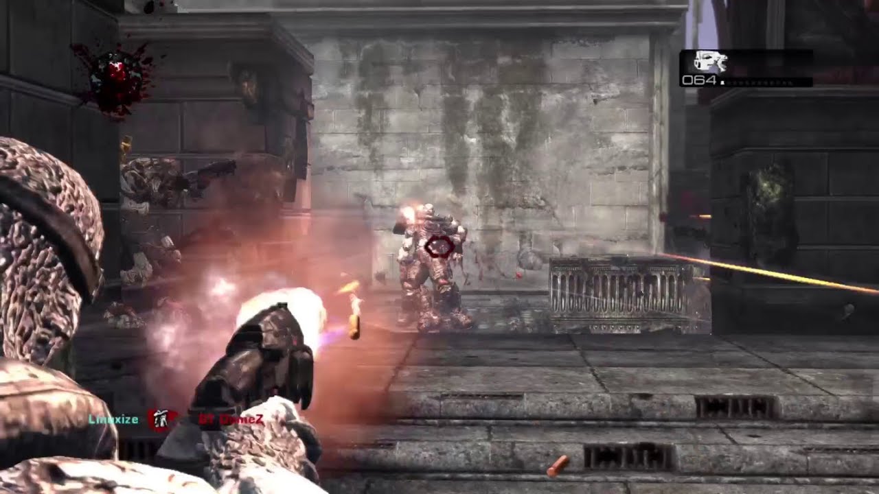 We Made A Insane Comeback. Ft Domez Gears of War 1&2 YouTube