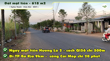 N053 - (4 tỷ) Chính chủ bán gấp đất mặt tiền đường Hương Lộ 2 kết nối QL56 chỉ 400m tại BRVT
