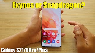 How to Find If Your Phone is Exynos or SnapDragon for Galaxy S21 / Ultra / Plus screenshot 4