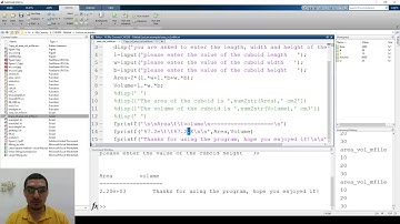 Introduction to Matlab in Arabic | 22 create tables using fprintf function