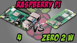 Raspberry Pi 4 vs Raspberry Pi Zero 2 W