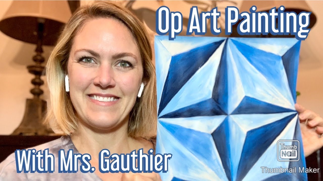 The Vektor - Middle School Art Substitute Video - Distance Learning - Op Art - Part 1