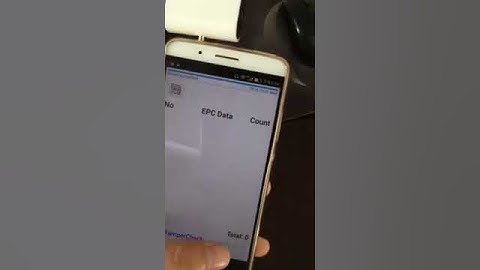 How mini reader turn any iPhone and Android smart phone into an RFID UHF reader