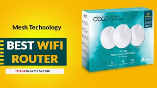 Deco M5 | AC1300 | Gigabit Dual-Band | Best WiFi Router 2022 | TP-Link