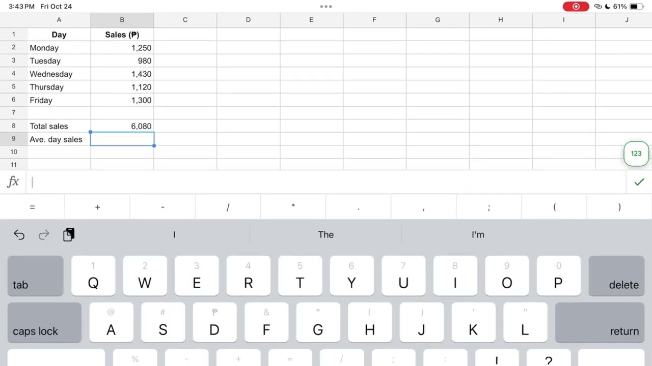  Instructional Video on Google Sheets Functions: SUM, AVERAGE AND IF