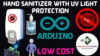 Hand Sanitizer With UV Light Protection