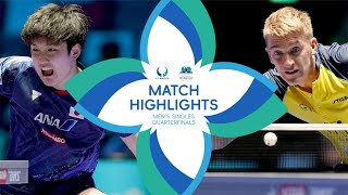 Anton Kallberg vs Harimoto Tomokazu | MS QF | ITTF MEN'S AND WOMEN'S WORLD CUP MACAO 2024