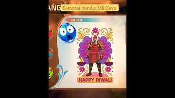 Rangoli bundle Kaise Milega free fire 😱😱 Diwali event 2025 😱 #newevent #shortvideo #freefireshorts