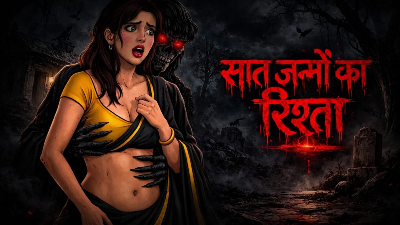 “सात जन्मों का रिश्ता | काली साधना | 2d animation | sacchi horror story