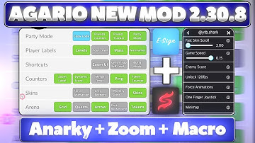 AGARIO MOD MENU 2.30.8 - AGARIO MACRO & ZOOM IOS TUTORIAL 2025 (AGARIO MOBILE)