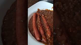 #saucisses lentilles #bon Plat savoureux #qui réchauffe #du fer #tiktokvideo