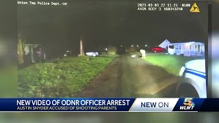 New body-cam video released in arrest of ODNR officer charged with shooting parents