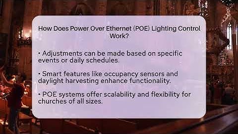 How Does Power Over Ethernet (POE) Lighting Control Work? - Churches Of Faith