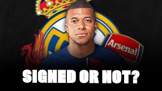 KYLIAN MBAPPÉ CONTRACT SIGNED… OR HE HAS OTHER PROPOSALS?